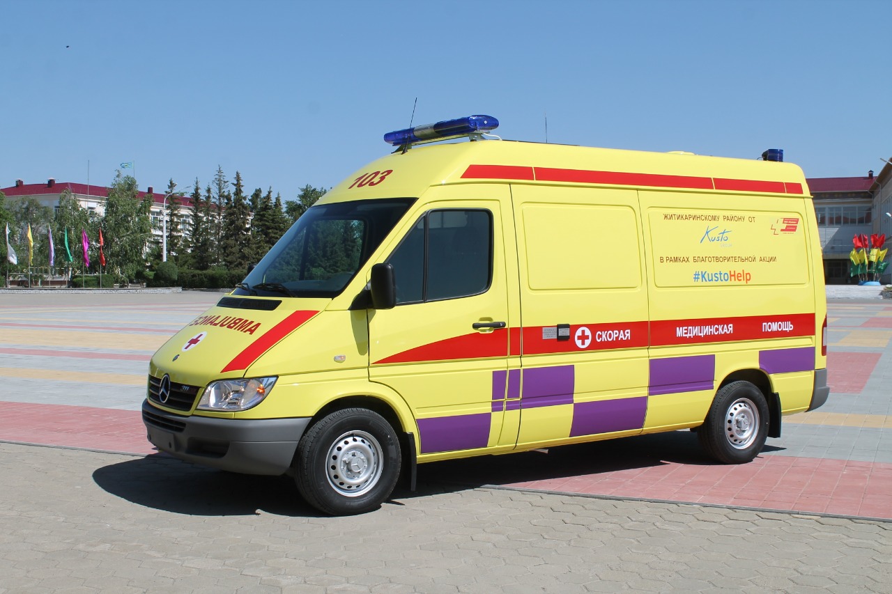 Жітіқараға жаңа реанимобиль берілді