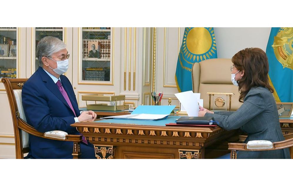 Мемлекет басшысы Аида Балаеваны қабылдады
