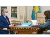Мемлекет басшысы Аида Балаеваны қабылдады