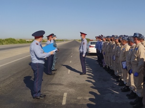 Қызылорда облысы: Полицейлер мен еріктілер марапатталды