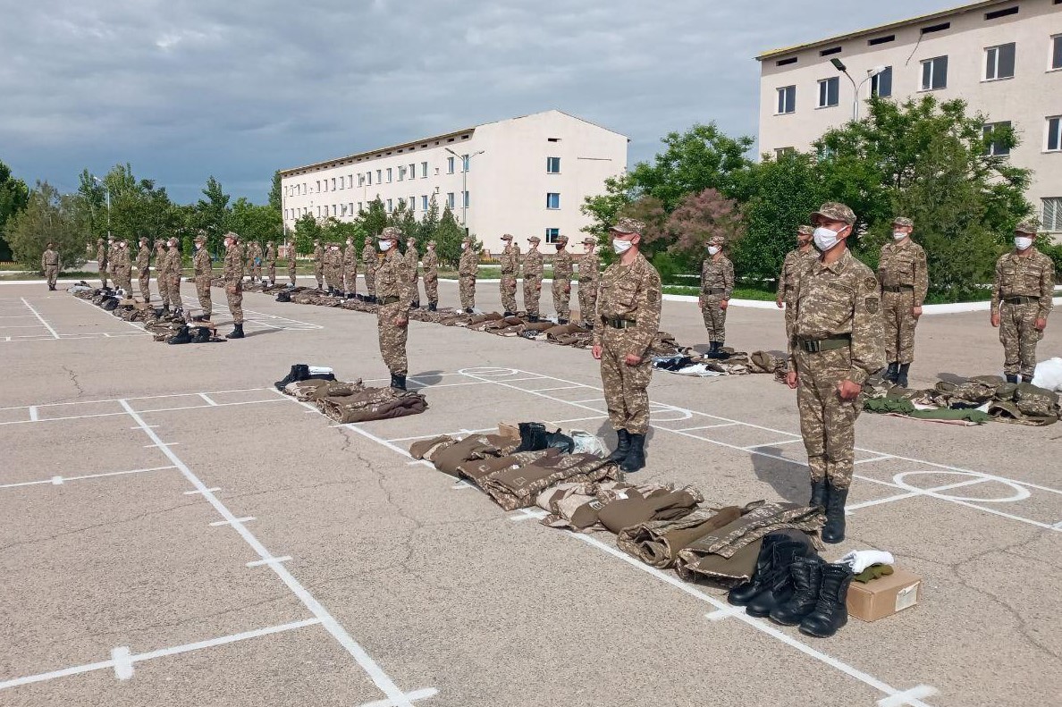 Қазақстандық әскер қатары толықты