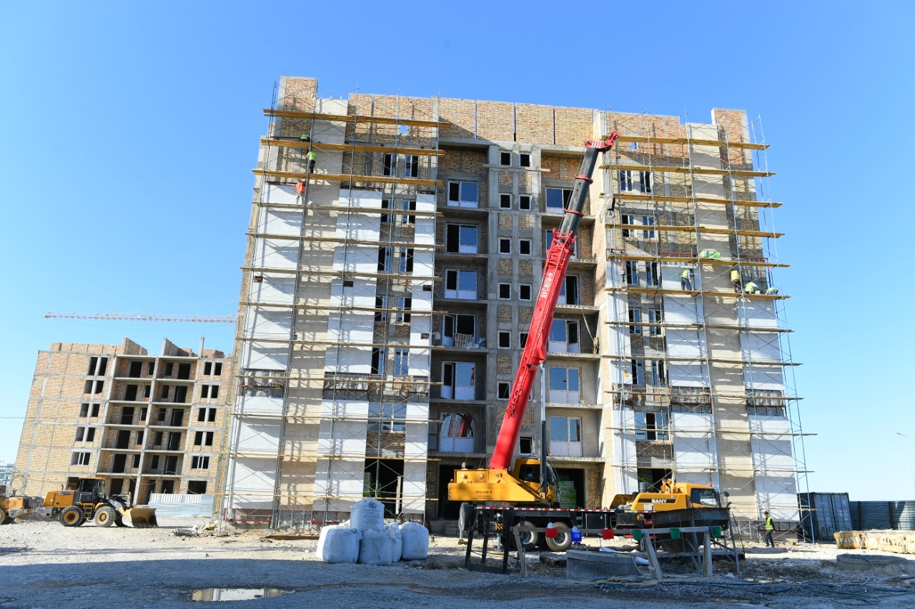 Түркістанда «мәрмәр үйлер» пайда болады