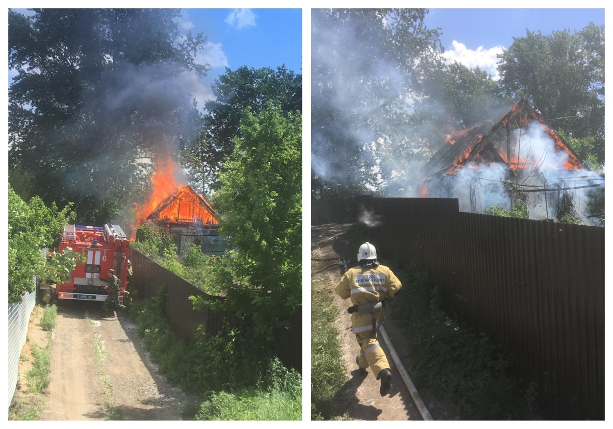 Қостанайда теректен ұшқан ұлпа өртке себеп болуда