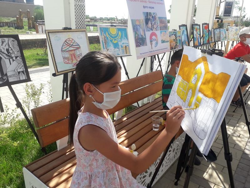 Қасиетті қала – балалар көзімен