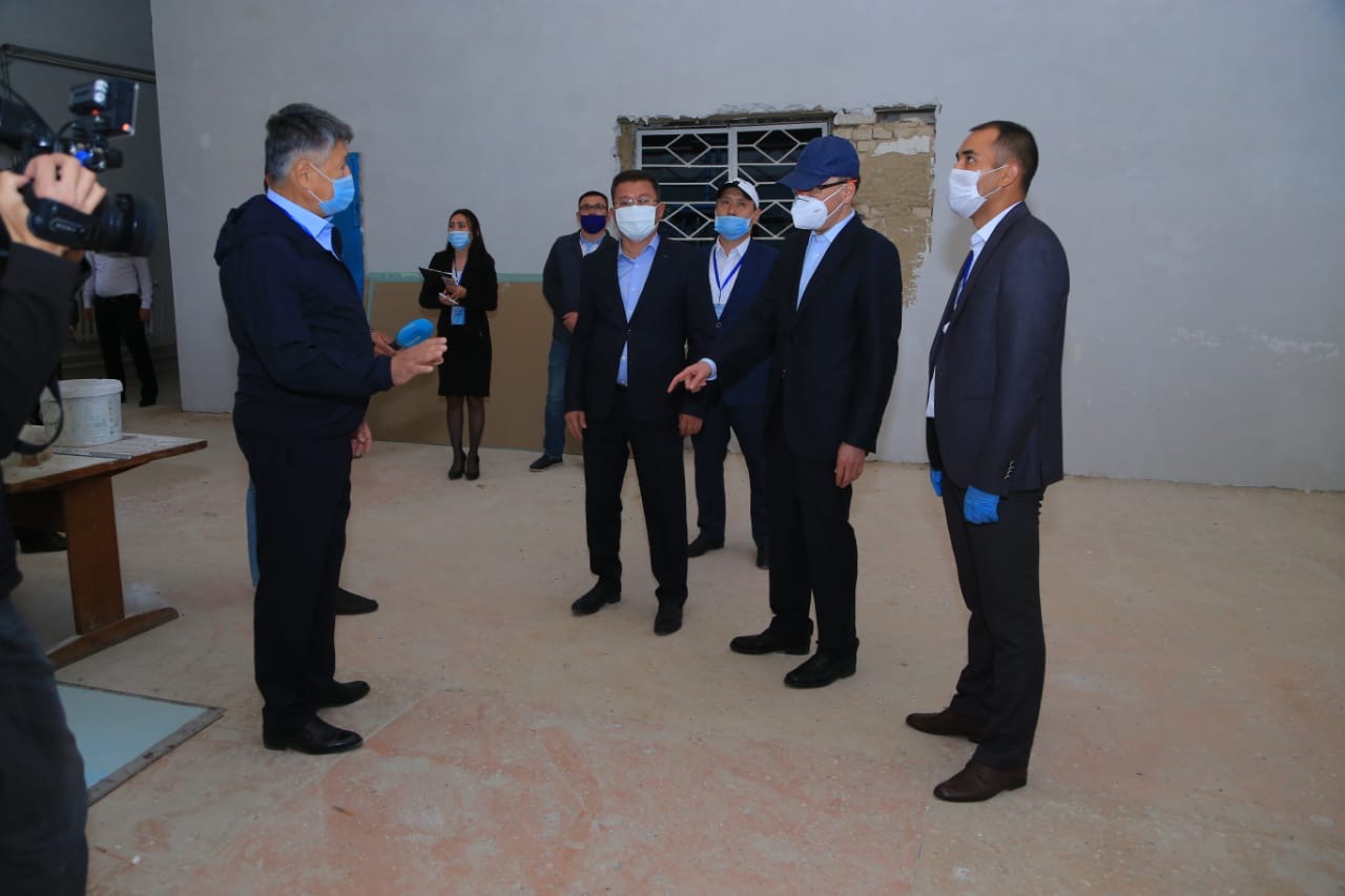 Архимед Мұхамбетов Арқалыққа жұмыс сапарымен барды