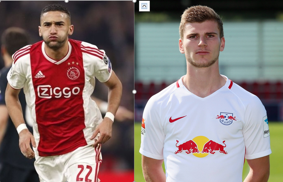 Хаким Зиеш пен Тимо Вернерді Челси сатып алды