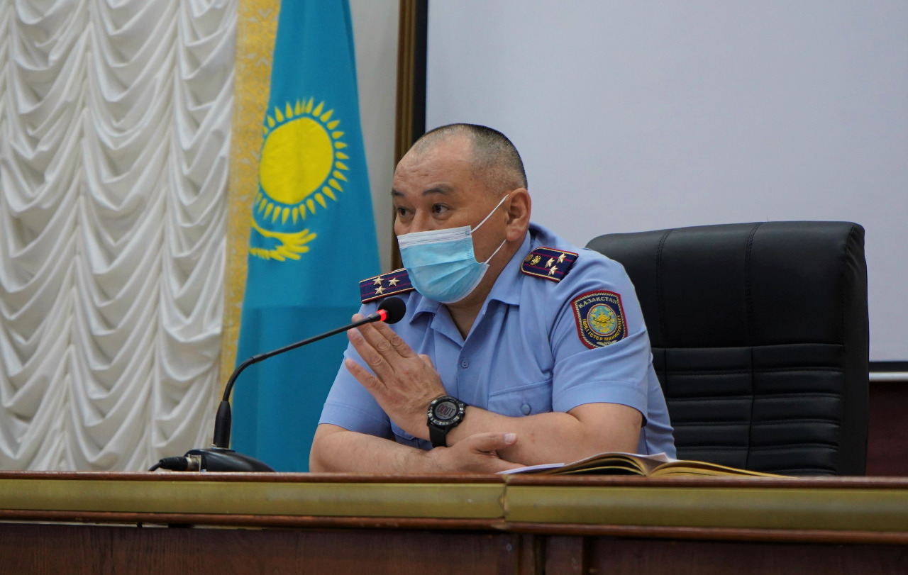 Қостанайлық полицейлер митингілер туралы жаңа заңмен танысты