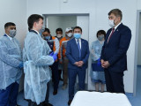 Шымкентте модульді жұқпалы аурулар орталығының құрылысы аяқталды