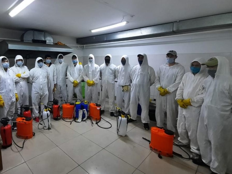 Алматыда індетке қарсы залалсыздандырудың 23 кезеңі басталды