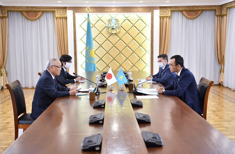 Сенат Төрағасы Жапония Елшісімен кездесті