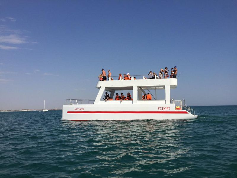 Ақтауда «Үстірт» катамараны жасалады