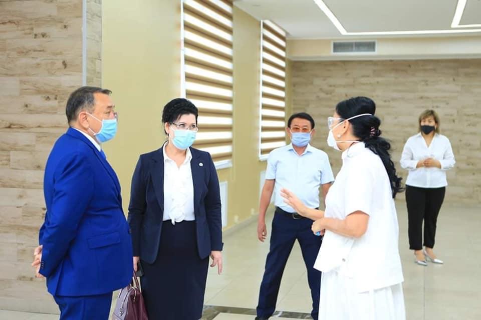 Шымкентте ҰБТ өтетін жоғары оқу орындарының дайындығы тексерілді