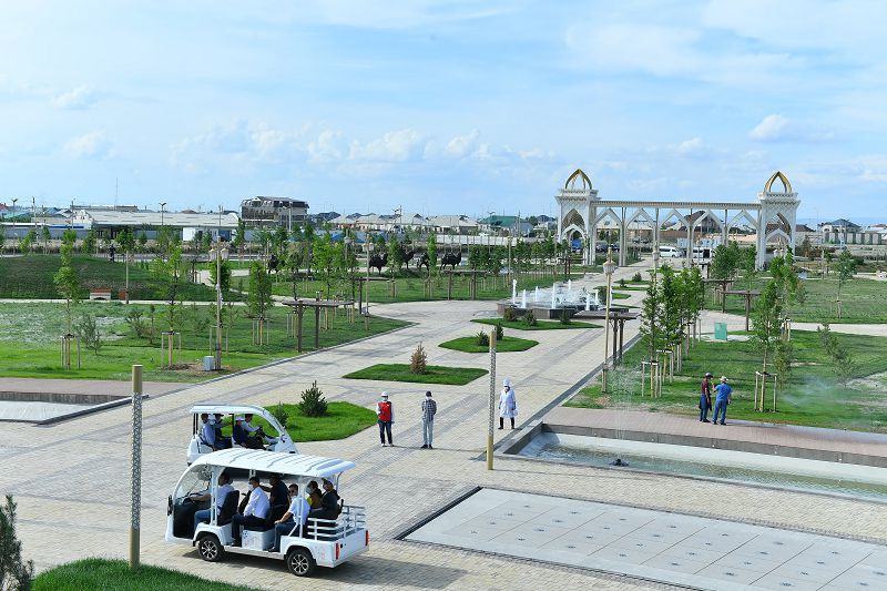 Түрленген Түркістан (Екі жылда еңсесін тіктеген өңір)