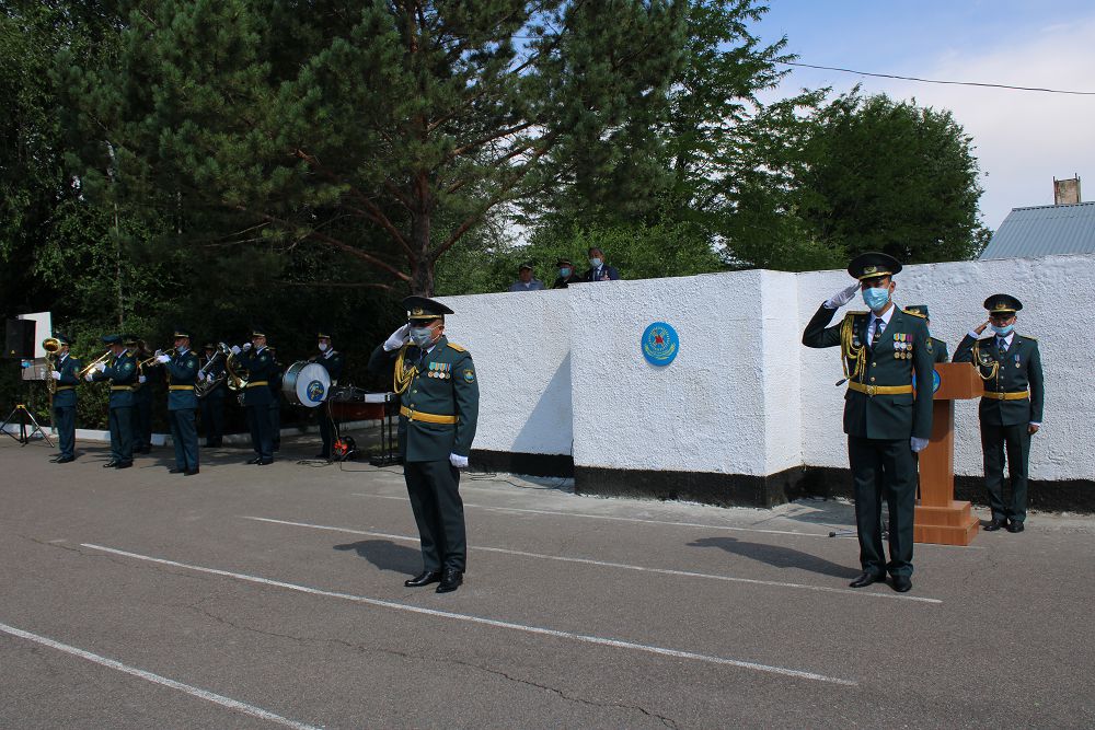 Ұлттық ұлан жас сарбаздары Отан алдында Ант берді