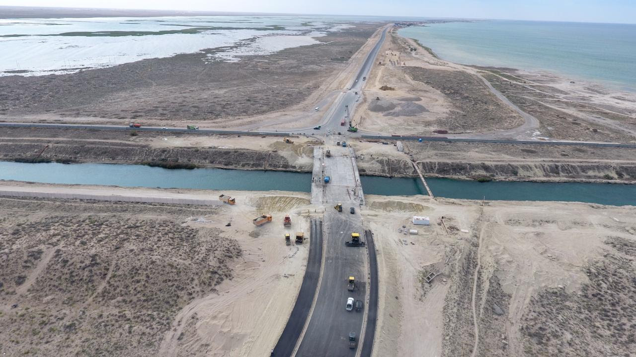 Маңғыстау автокөлік жолдарында 30-дан астам жоба жүзеге асырылуда