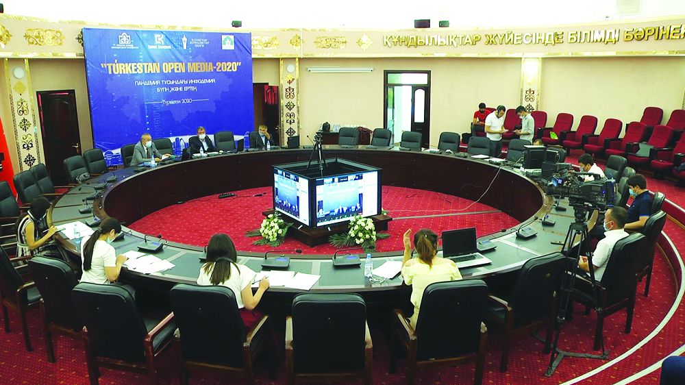 "Turkіstan open mеdіa-2020" форумында инфодемия мәселесі талқыланды