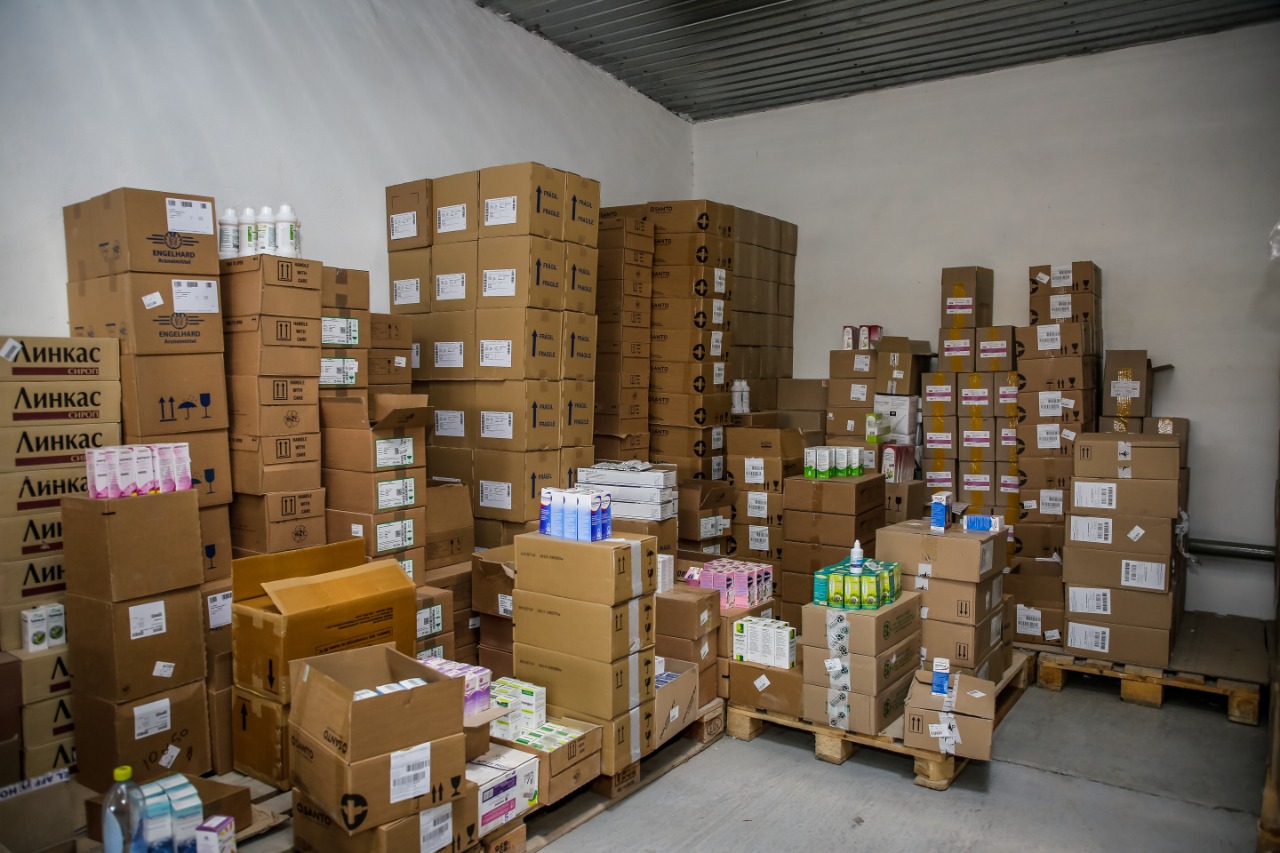 Дәрі-дәрмек тиелген көлік Алматыдан Атырауға жетті