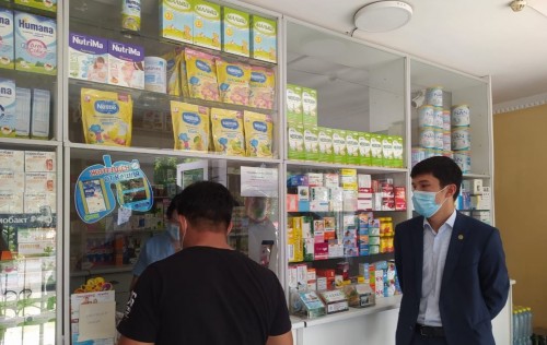 Дәрі-дәрмек бағасы "Түркістан –адалдық алаңы" жобалық кеңсесінің жіті бақылауында