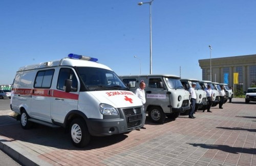 Атырауға 55 санитарлық автокөлік келеді