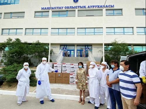 Маңғыстау провизорларына 45 оттегі консентраты тарту етілді