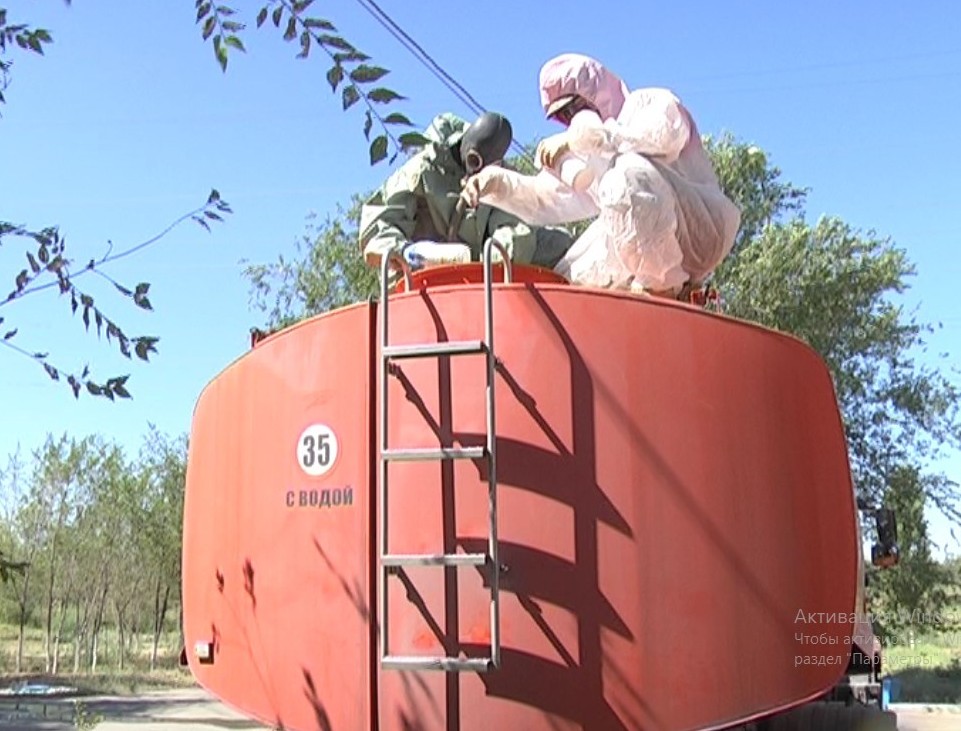 Дезинфекциялау жалғаса береді