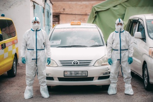 Атырауда COVID-такси қызметі іске қосылды