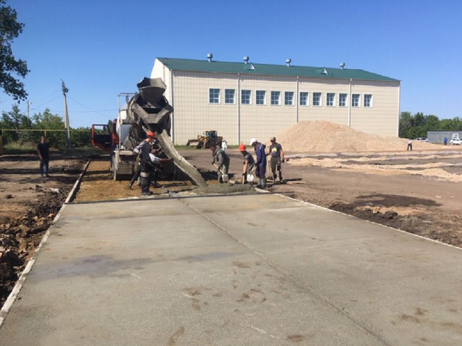 Алтынсаринде құрылыс қарқынды