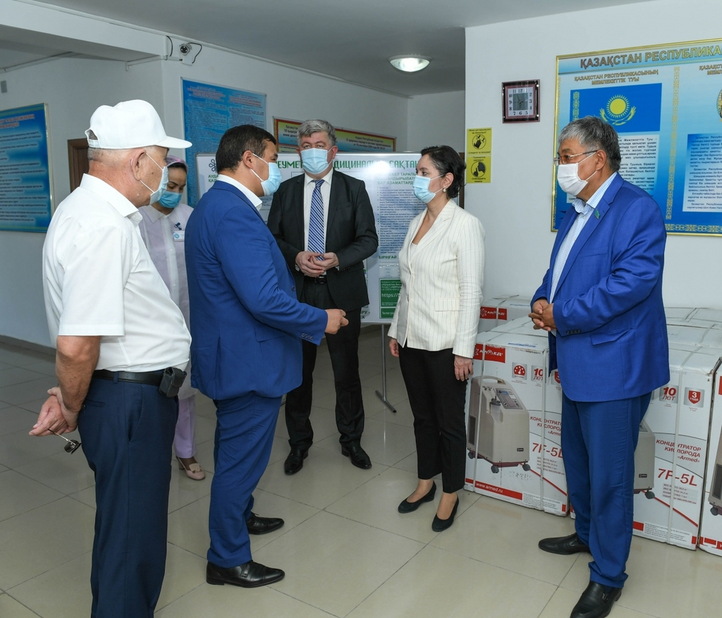 Сенатор Мұрат Бақтиярұлы Қызылорда облысының тұрғындарымен кездесті