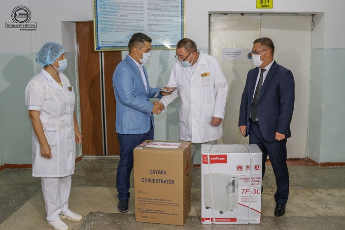 Кәсіпкердің ауруханаға көмегі