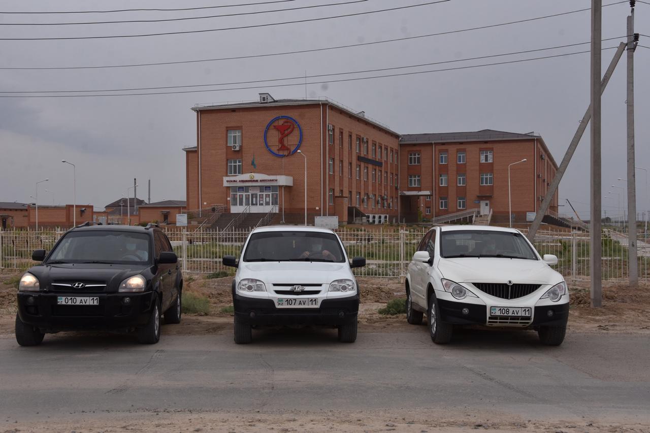 Қызметтік көлік дәрігерлерге көмек көрсетеді