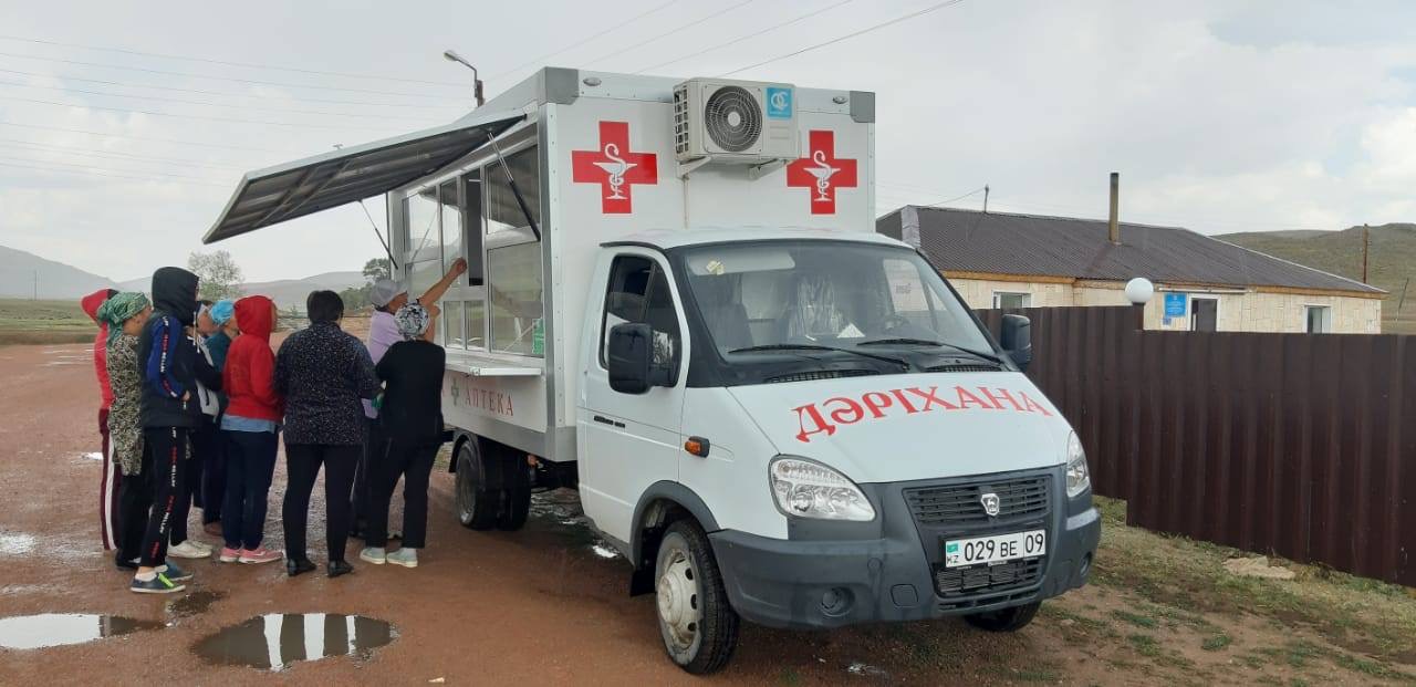 Қарағанды облысында жылжымалы дәріханалар жұмыс істей бастады