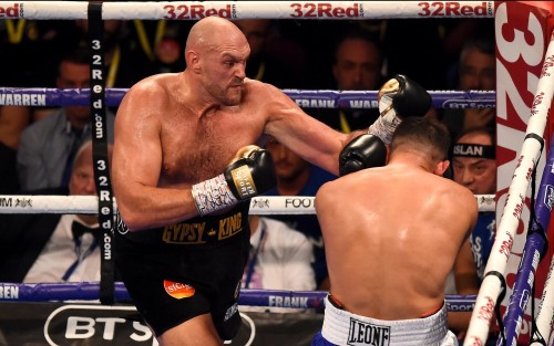 Алыптар көшін Тайсон Фьюри бастап тұр