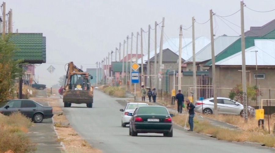 Қаратау ауданында үйлер мемлекеттік электр энергиясына қосылған