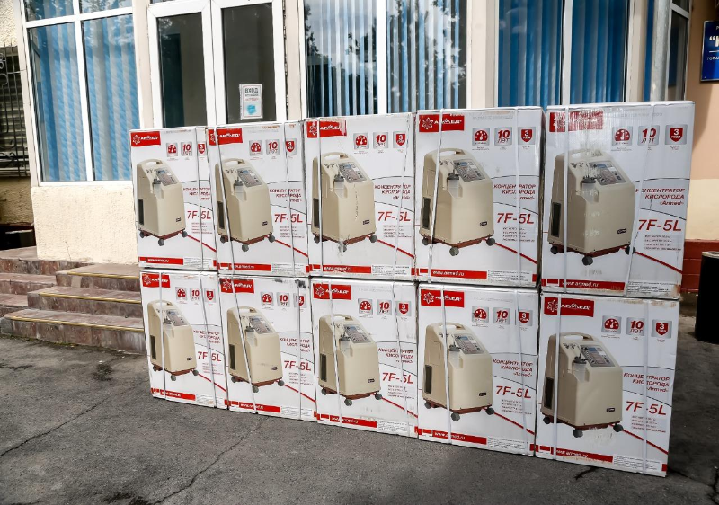 Атырауға 26 оттегі концентраторын әкелді