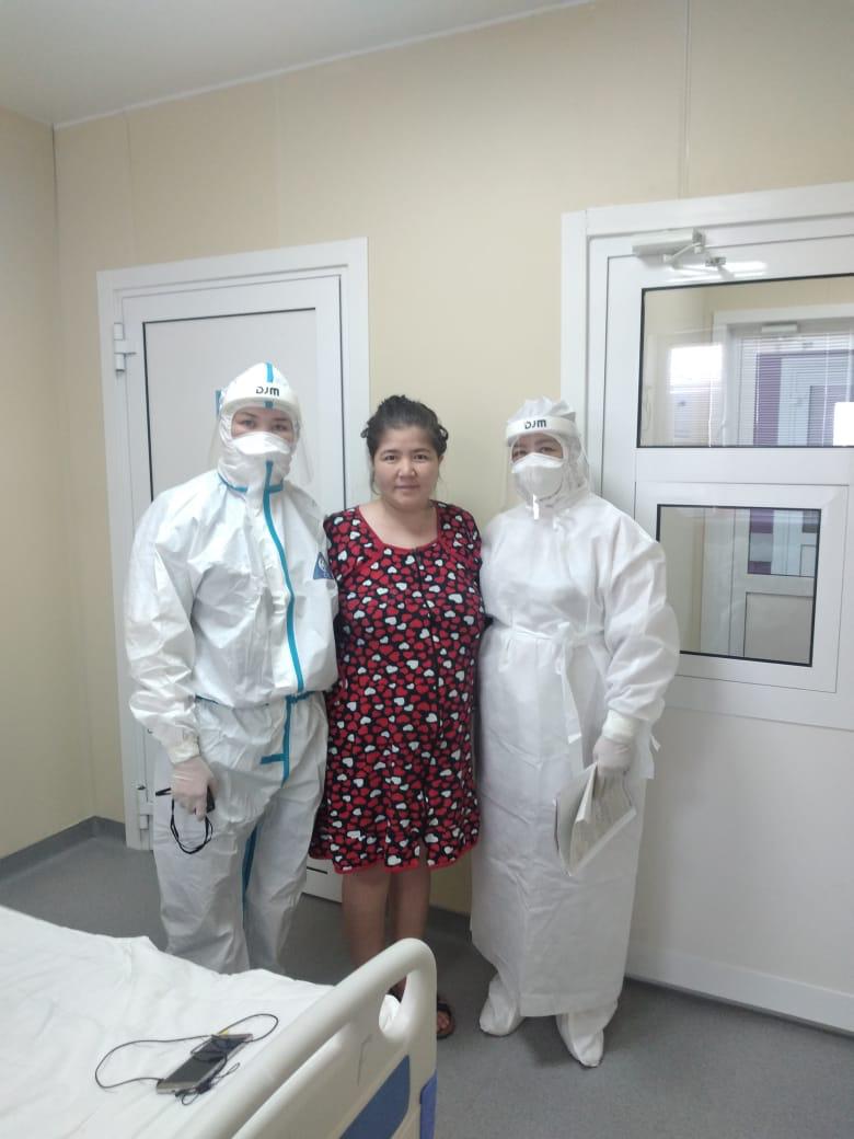 Шымкентте қос өкпесі қабынған жүкті әйел жазылып келеді