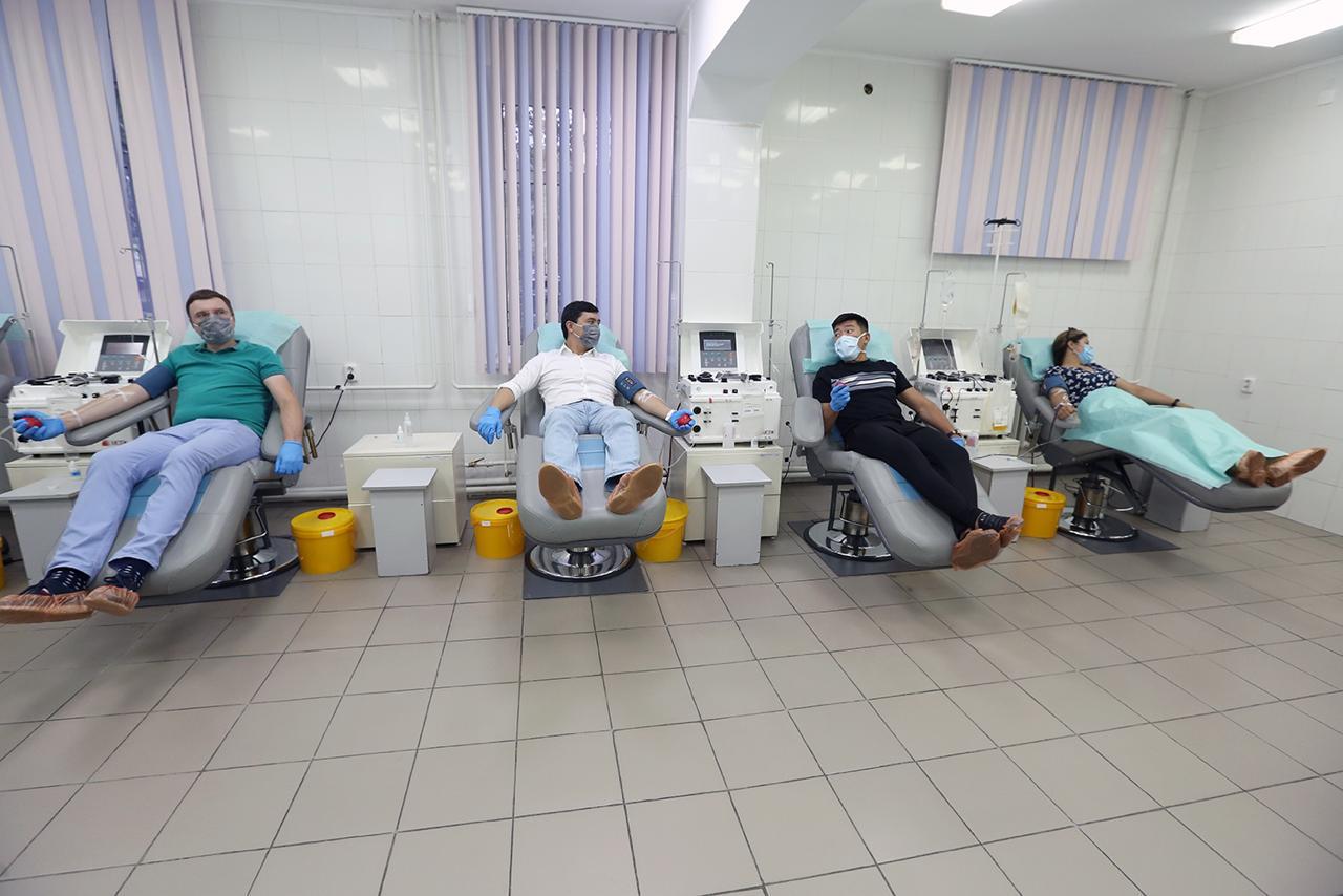 Алматыда "Өмірге үміт сыйла" акциясы басталды