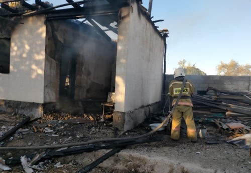 Тұрғын үйдегі өрт тез сөндірілді