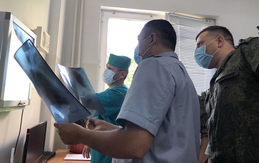 Әскери дәрігерлер тәжірибе алмасуда