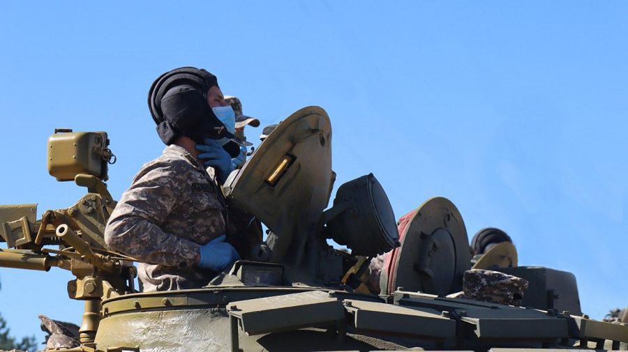 Қазақстандық танкішілер жарысқа дайын