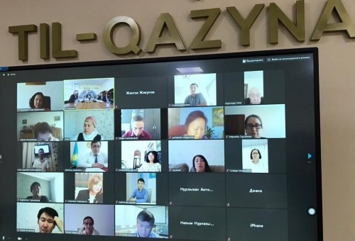 Орфографиялық жұмыс тобының отырысы өтті