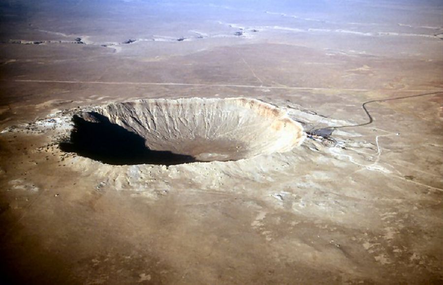 Метеорит құлаған жер