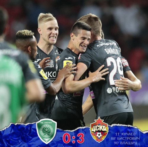 Зайнутдинов ЦСКА-мен бірге жеңіске жетіп, алғашқы сары қағазына да ие болды