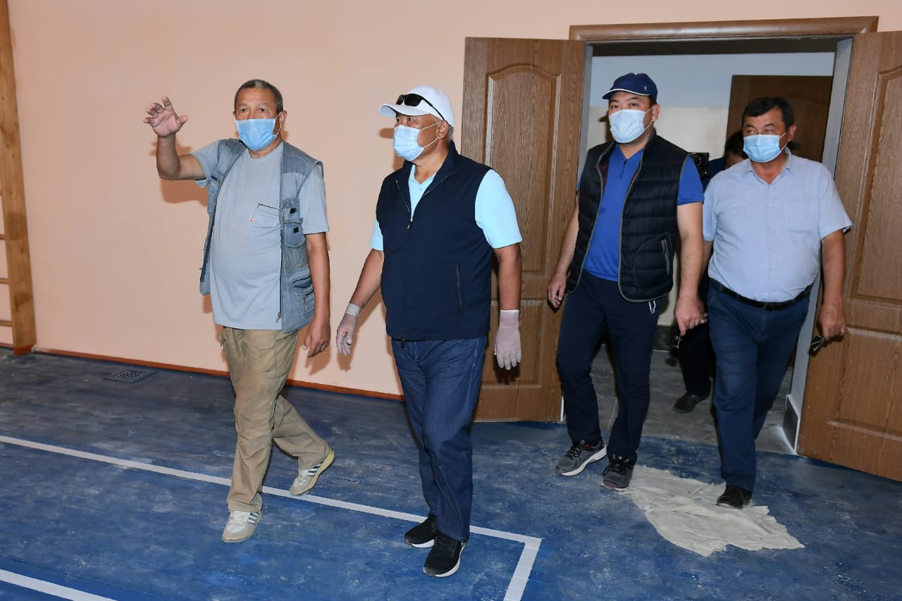 Мақтааралда тасқын судан зардап шеккен мектептер оқу жылына дайын