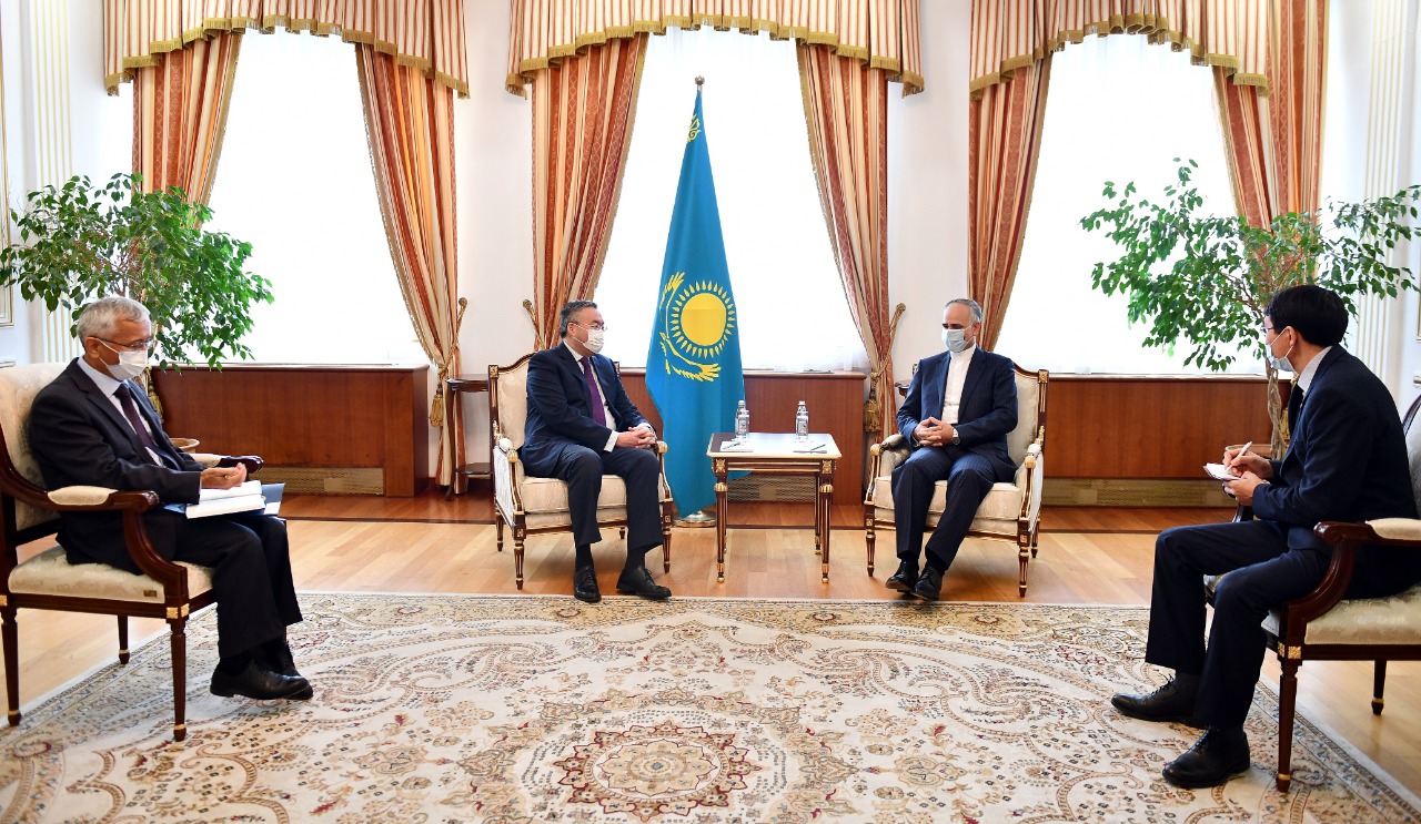 СІМ басшысы Иранның Қазақстандағы Елшісін қабылдады