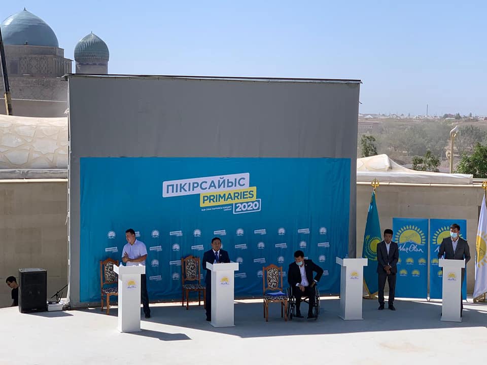 Түркістандағы амфитеатр ашық пікірсайыс алаңына айналды