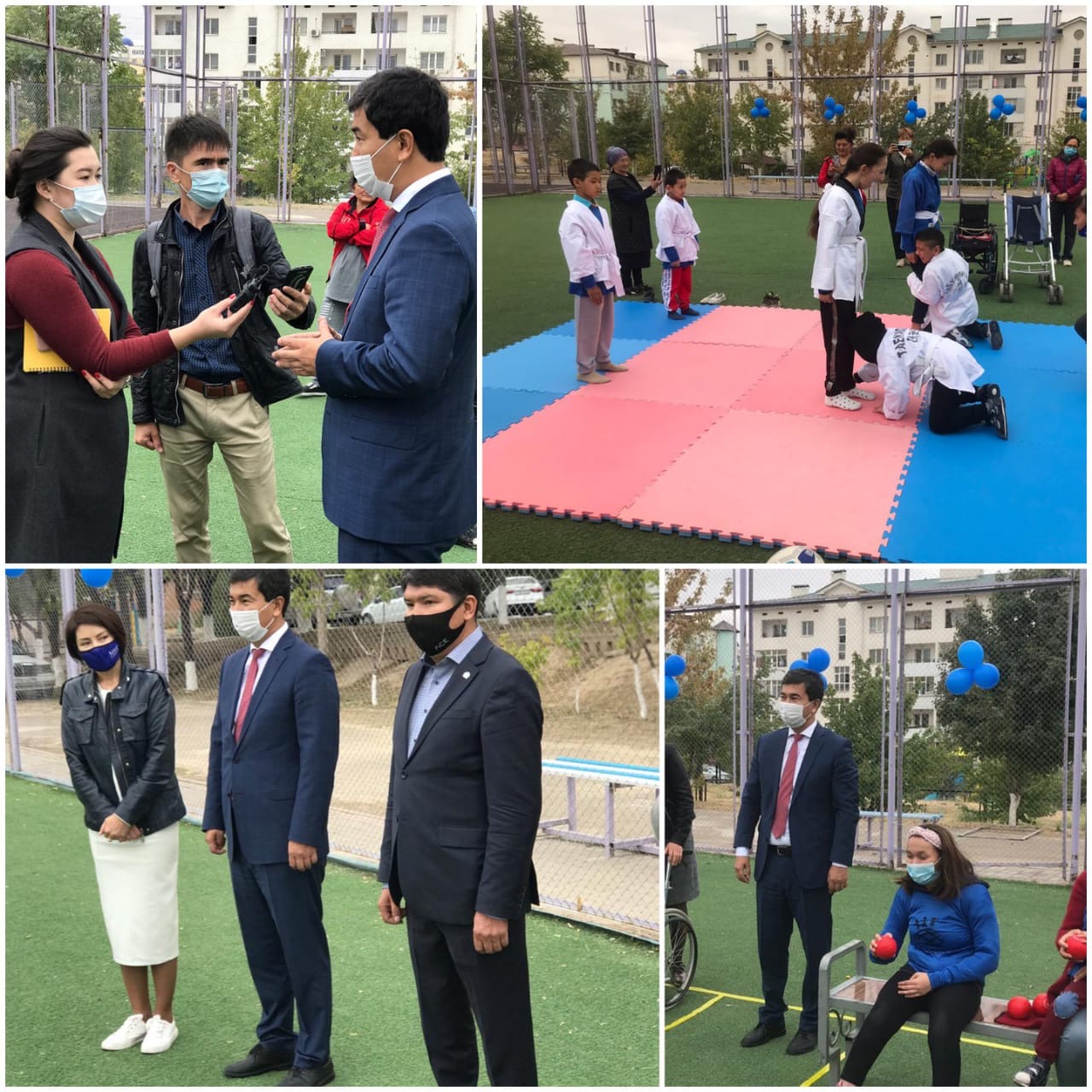 Шымкентте мүмкіндігі шектеулі балаларға арналған инклюзивті секциялар ашылды