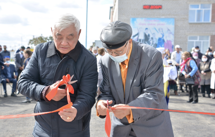 Көкпектіде саябақ ашылды