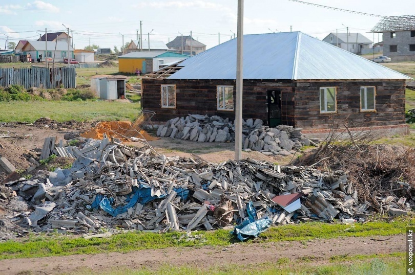 Көкшетауда рұқсат етілмеген қоқыс үйінділері көбейген