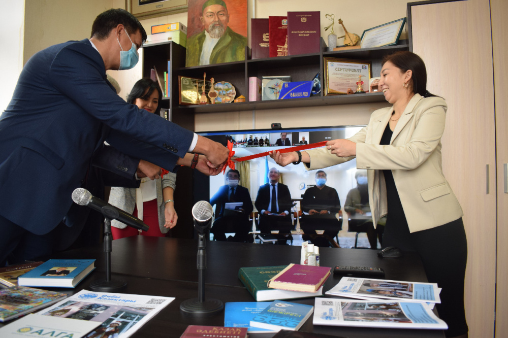 Омбыда Абай үйі ашылды