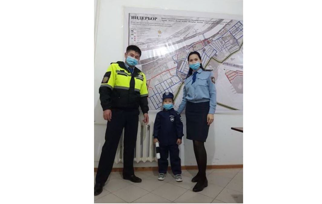 Төрт жасар «полицей»